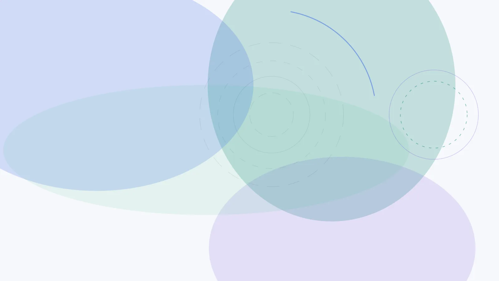 Abstract cover for Retesting After a Pentest: Why Fix Validation Matters: concentric rings and a scanning arc in teal, blue, and violet.